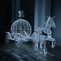 Световая уличная фигура Лошадь серия Каркас