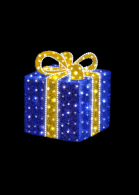 Световая композиция Новогодний Подарок 75 см