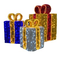 Световая композиция Новогодний Подарок 75 см