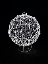 Светодиодный новогодний Шар D 100 Серия Ажур