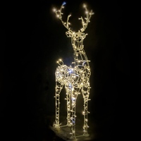 Световая Новогодняя фигура Олень 1.9 м 220 V Серия Каркас