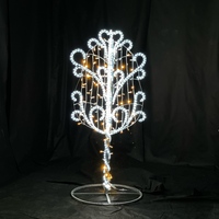 Световое дерево Завитки 1,8 м