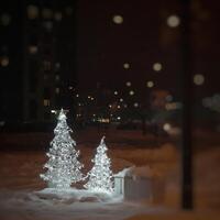 Световое дерево Елочка Ажурная 2 м