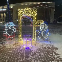 Световая фотозона « Праздничная рамка для селфи»