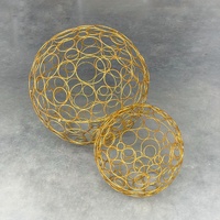 Садовая фигура - габион Кольца