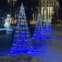 Световое конус Пирамида из 2-ух уровней 2,5 м