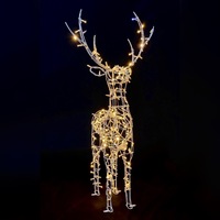 Световая фигура Олень 1,5 м Серия Каркас 24v